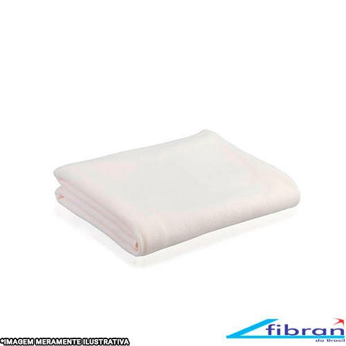 Cobertor microfibra casal branco