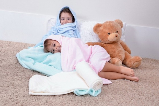 Cobertor Bebê Microfibra Poço Redondo - Cobertor de Microfibra Infantil